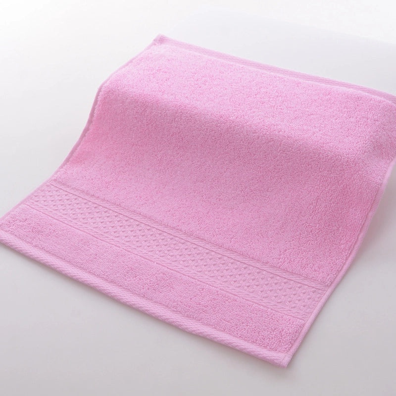 Soft Cotton Square Face Towel Highly Absorbent Household Use|Home Textiles & Towels