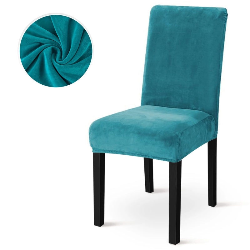 Elegant Solid Color Polyester Chair Cover | Home Decor & Furniture Accessories