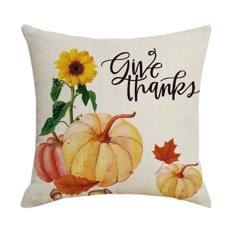 Elegant Color Block Linen Pillow Covers|Home Textile Pillows