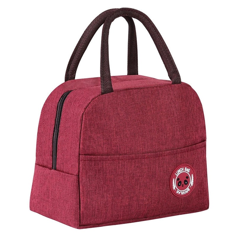 Insulated Waterproof Aluminum Foil Lunch Bag Portable Thermal Cooler for Work, School & Travel | Lunch Bags & Coolers