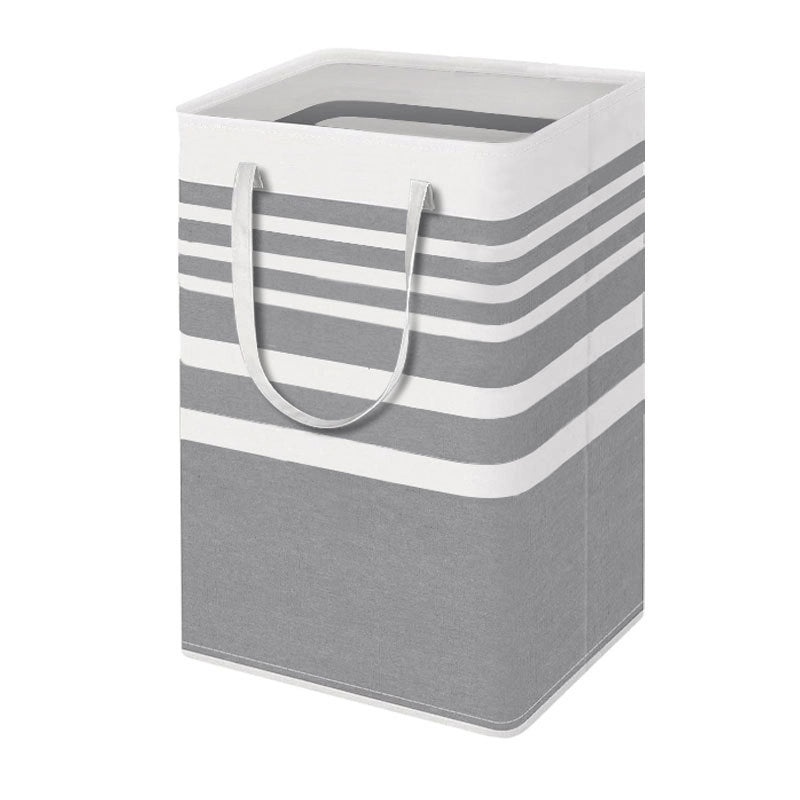 Simple Solid Color Fabric Laundry Hamper|Home Storage & Organization