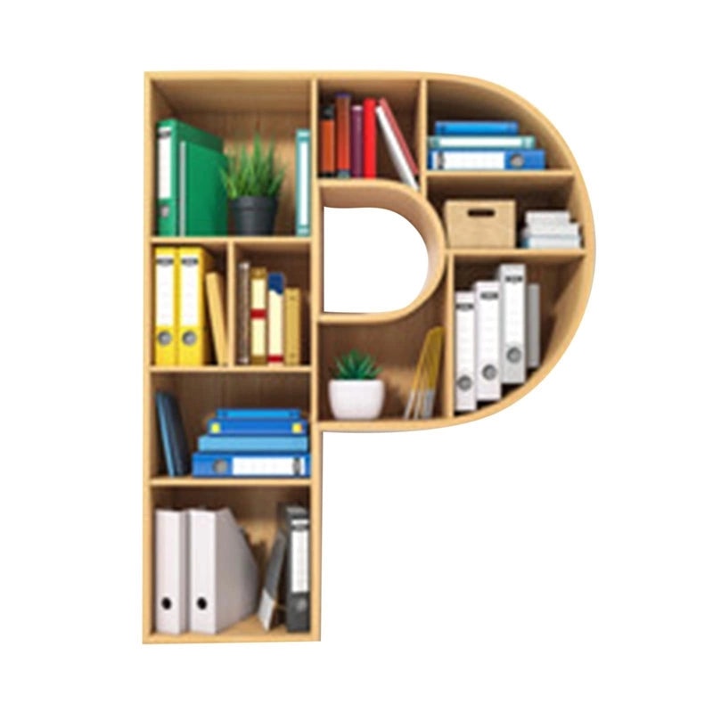 Minimalist Acrylic Letter Ornaments Decorative Artificial Letters|Home Decor Ornaments