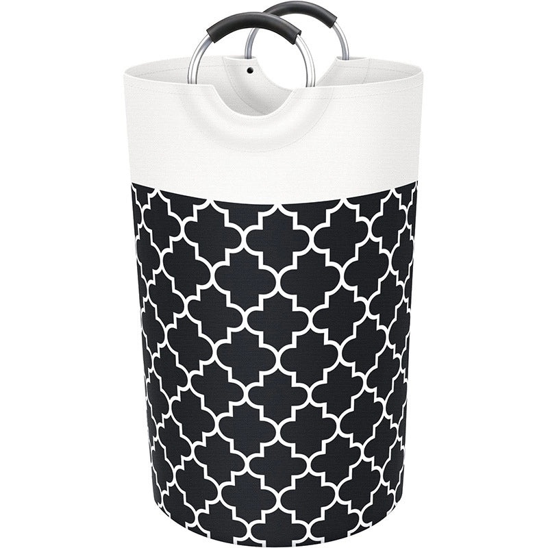 Simple Solid Color Fabric Laundry Hamper|Home Storage & Organization