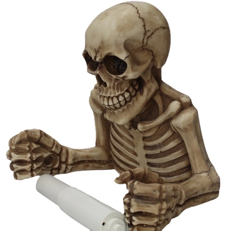 Halloween Skull Resin Jewelry Roll Stand Organizer|Jewelry Organizers