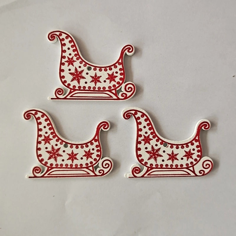 Creative Wooden Christmas Ornaments DIY Home Pendant Crafts Factory Direct | Home Decor & DIY Accessories