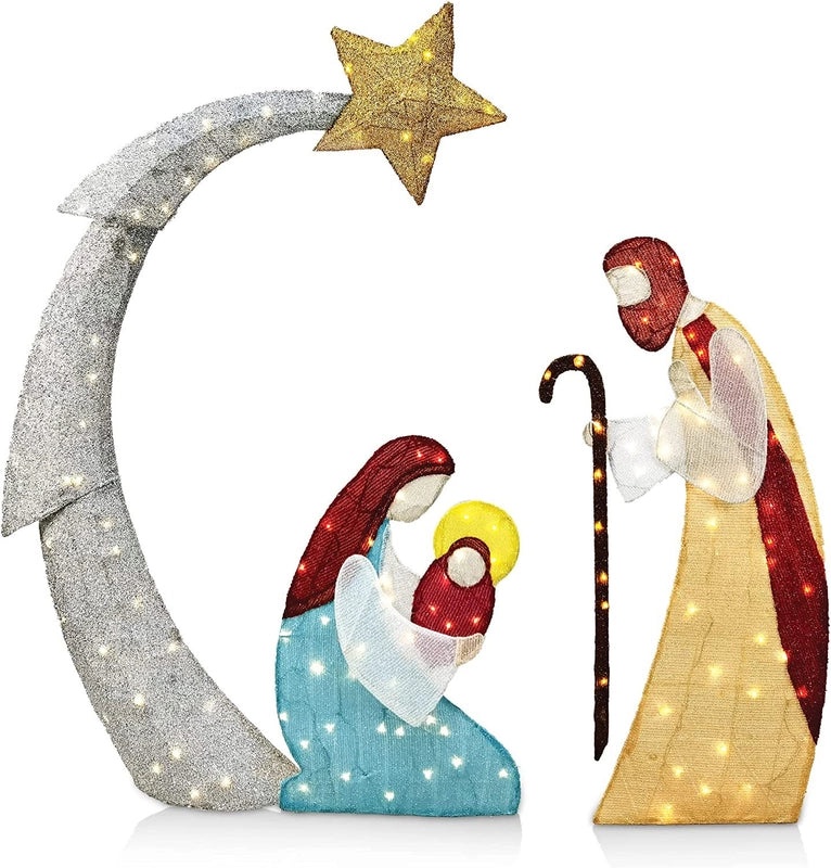 Festive Cartoon Metal Party Decorations for Christmas and Easter | Holiday Party Supplies