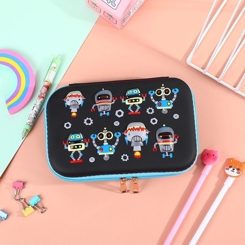 Cute EVA PU Cartoon Pencil Case for School Supplies | School Stationery