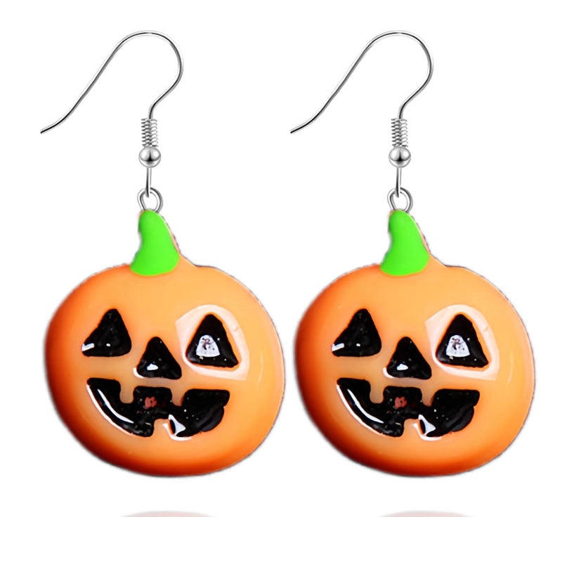 Halloween Pumpkin Cute Resin Hand Eye Charm | Jewelry Accessories