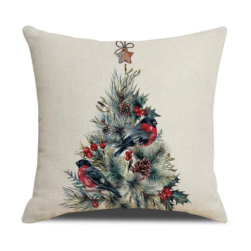 Stylish Elk Print Polyester Pillow Covers | Home Decor Pillows