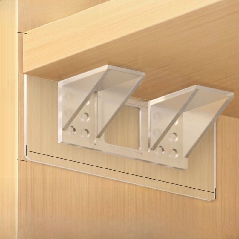 Transparent Seamless Sticky Hook Strong Adhesive Non-Permanent Plastic Hanger for Bathroom Kitchen|Home Organization Accessories