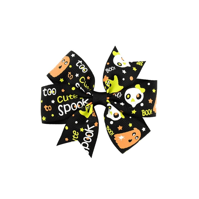 Halloween Cartoon Letter Polyester Hairpin Festival Party Supplies|Hair Accessories