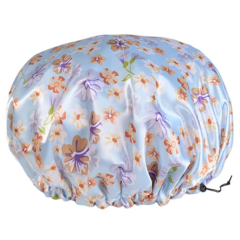 Adorable Fruit Patterned PE Shower Cap for Women|Shower Caps & Hair Care Accessories