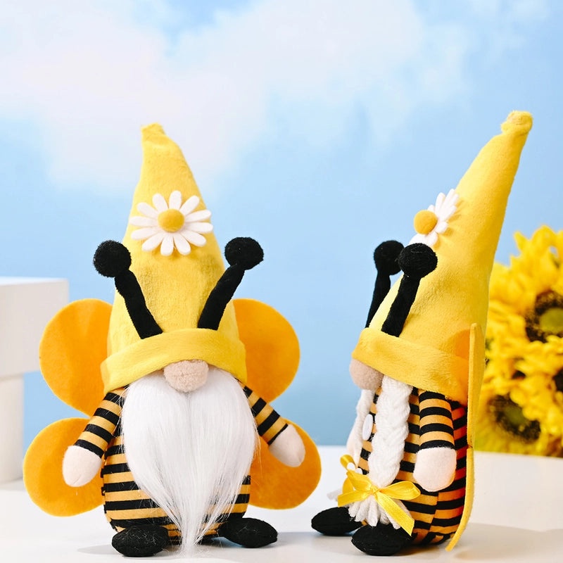 Bee and Flower Doll Cloth Decoration for Parties | Party Supplies
