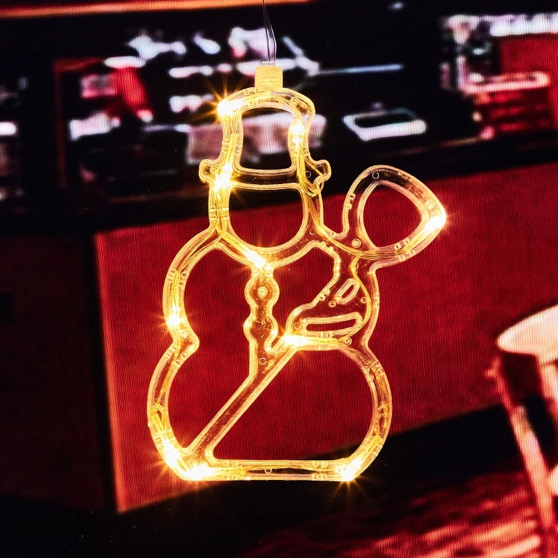 Christmas Star String Lights Minimalist Design Plastic Party Decor|Home Decor & Lighting