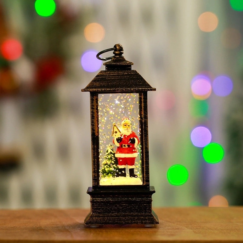 Vintage Telephone Booth Oil Lamp Christmas Decoration|Home Decor & Lighting