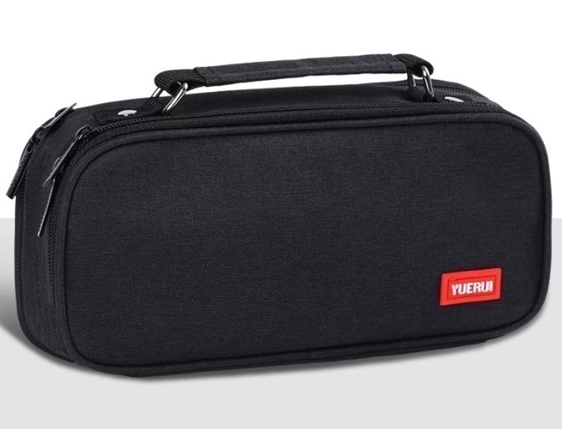 Simple Solid Color Oxford Fabric Pencil Case for School Use|Stationery & Office Supplies