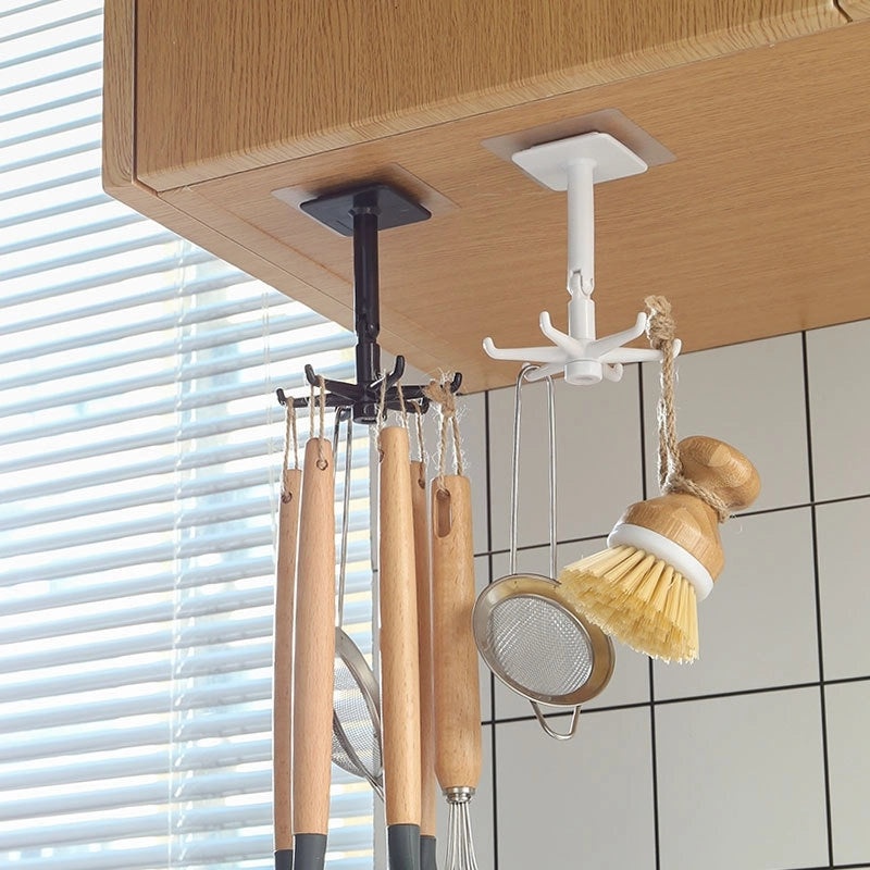 Adjustable Rotating Multi-Use Hook for Hanging Accessories|Home Organization & Storage Accessories