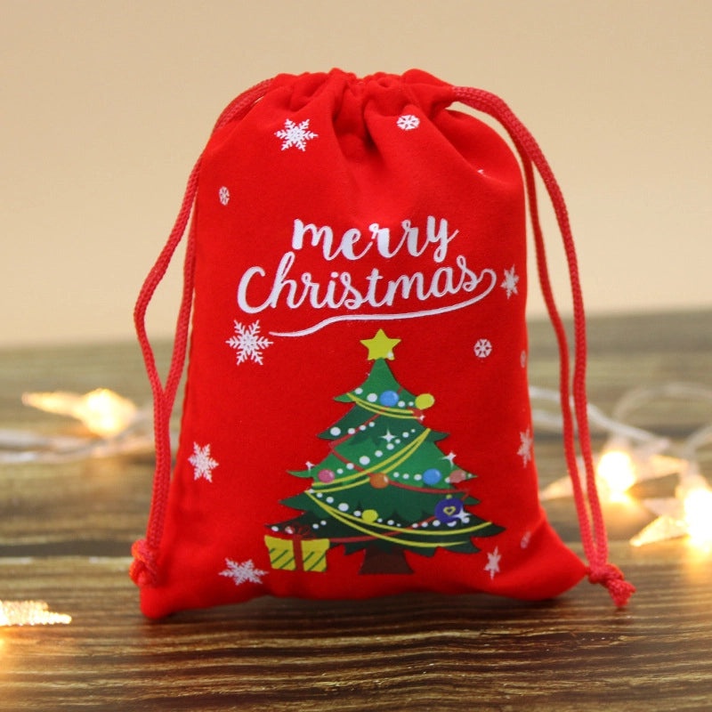 Christmas Nordic Style Christmas Tree Santa Claus Gift Wrapping Bags Party Festival Supplies|Holiday Gift Wrap & Bags