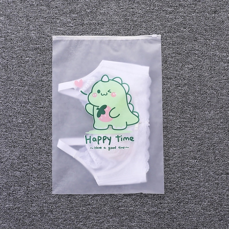 Adorable Cartoon Patterned PE Storage Bag for Daily Use|Home Storage & Organization