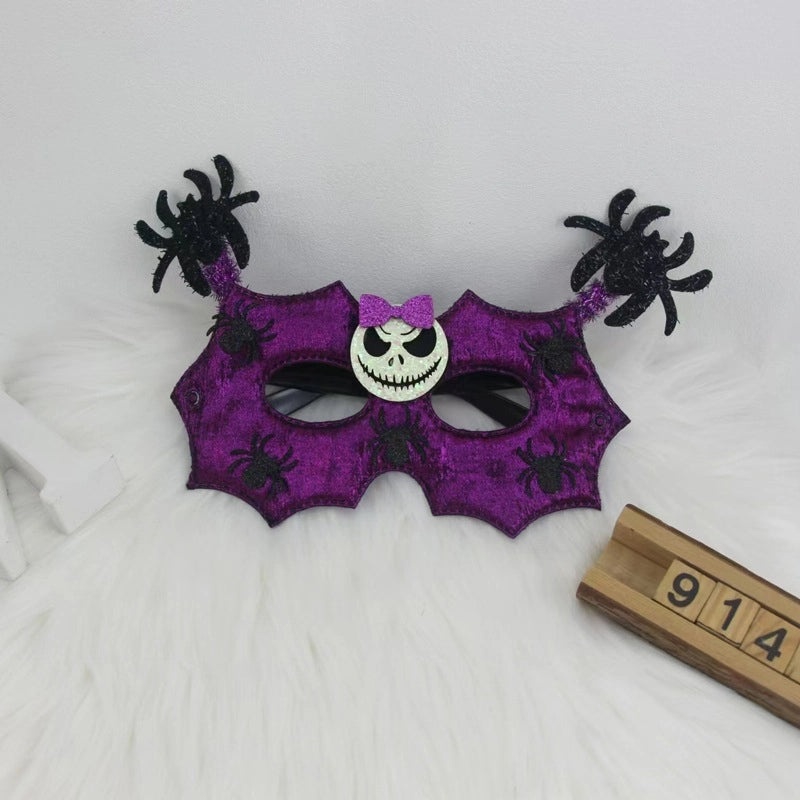 Halloween Cute Minimalist Pumpkin and Spider Mixed Materials Jewelry | Holiday Accessories