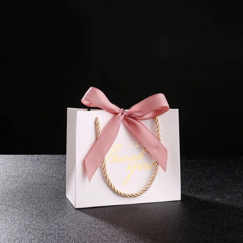 Elegant Wedding Gift Bags with Letter Bow Knot Design | Party Supplies & Gift Wrapping