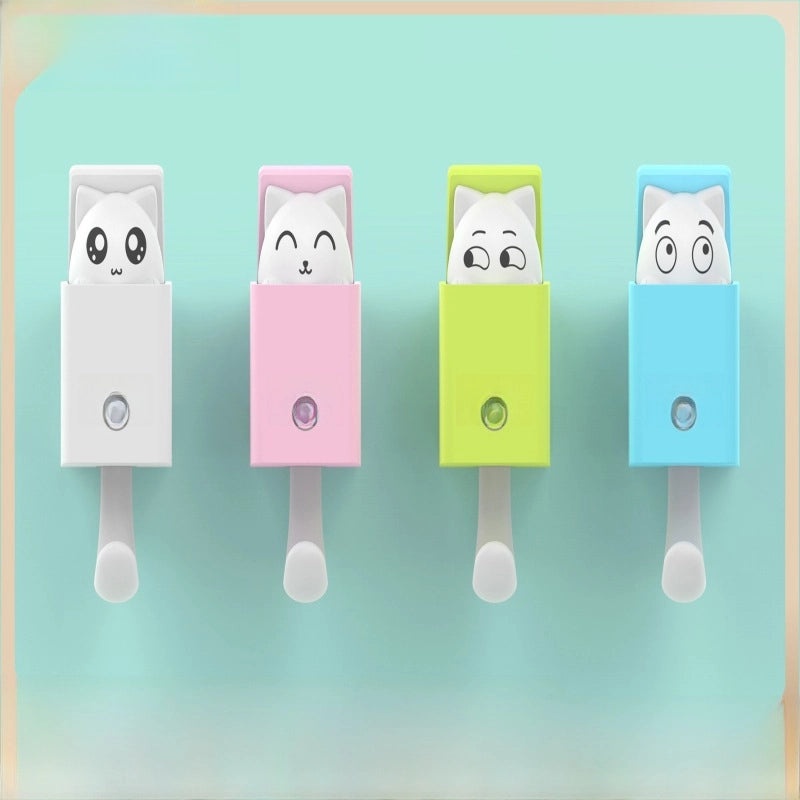 Creative Cat-Shaped Seamless Viscose Hook | Home & Living Accessories