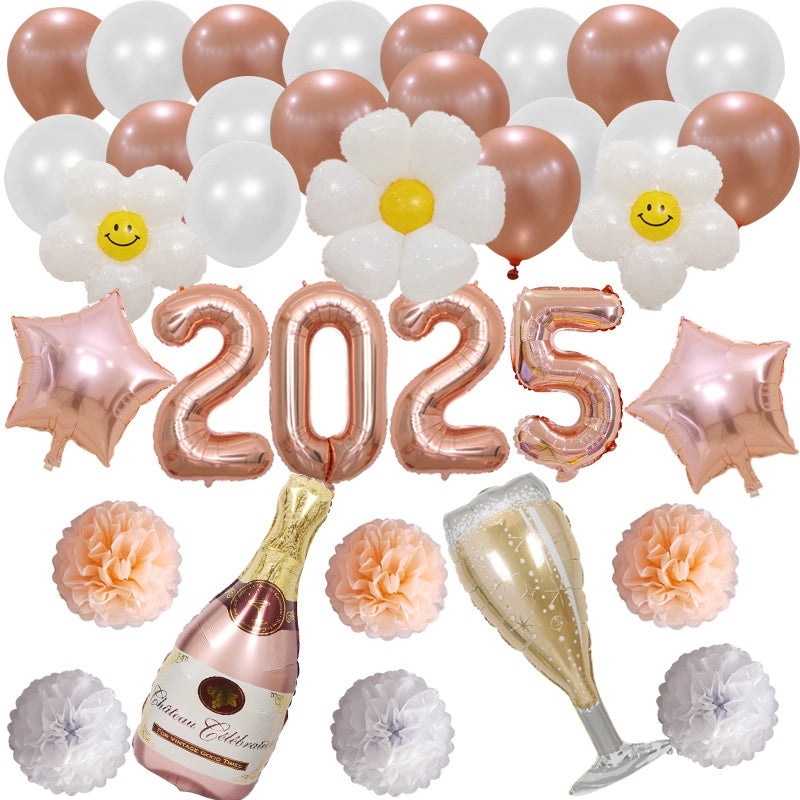 Minimalist Number Aluminium Foil Balloons for Vacation and Festival|Party Decorations Balloons