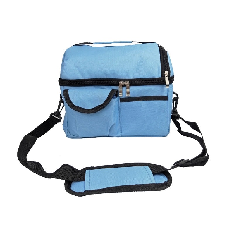Insulated Double-layer Large Capacity Picnic Bag with Durable Zipper|Outdoor & Picnic Accessories