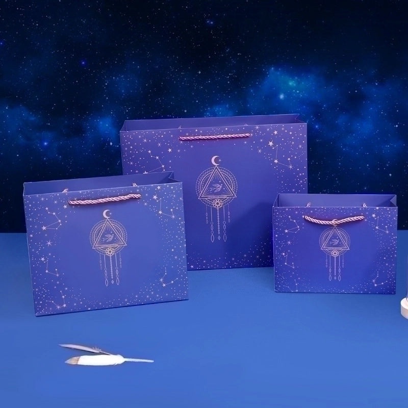 Ins Style Valentine's Day Gift Bag Handheld Paper Gift Bag for Birthday Presents|Gift Bags & Wrapping Supplies