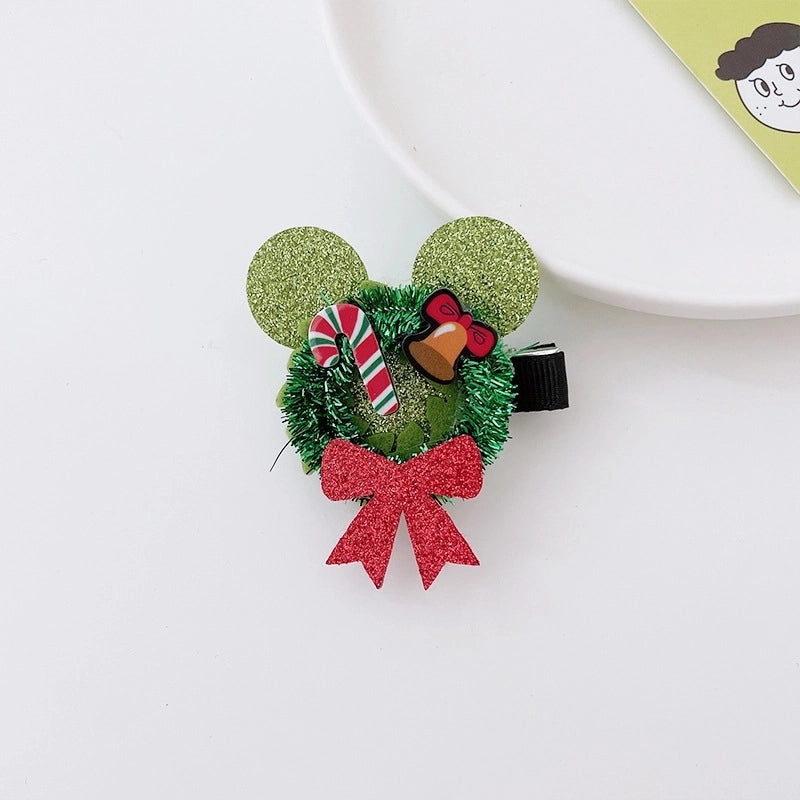 Christmas Bow Knot Hair Clip Cute Festival Party Accessory|Hair Accessories