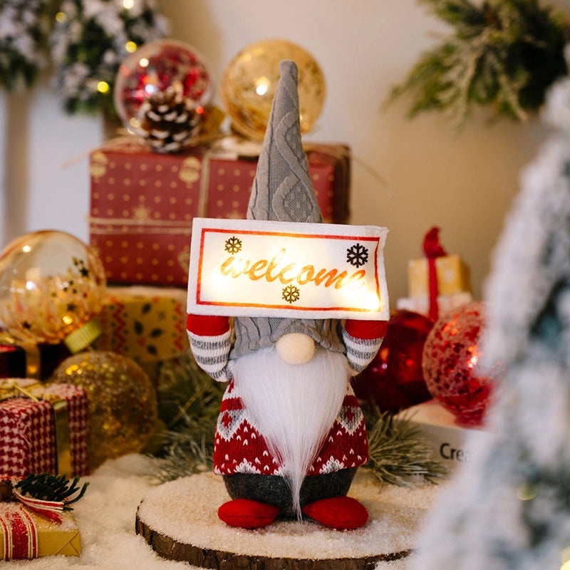 Christmas Santa Claus Letter Party Doll Table Decor | Christmas Decorations