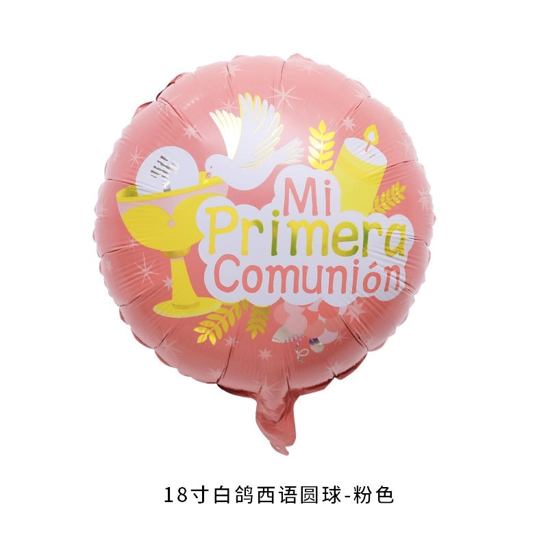 Geometric Aluminum Foil Party Balloons for Washing Etiquette Celebration|Party Decorations