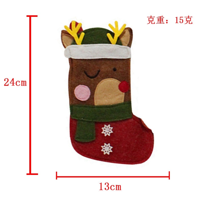 Christmas Knitted Gift Socks Christmas Tree Pendant Holiday Stockings Festive Christmas Decorations | Christmas Decorations & Stockings