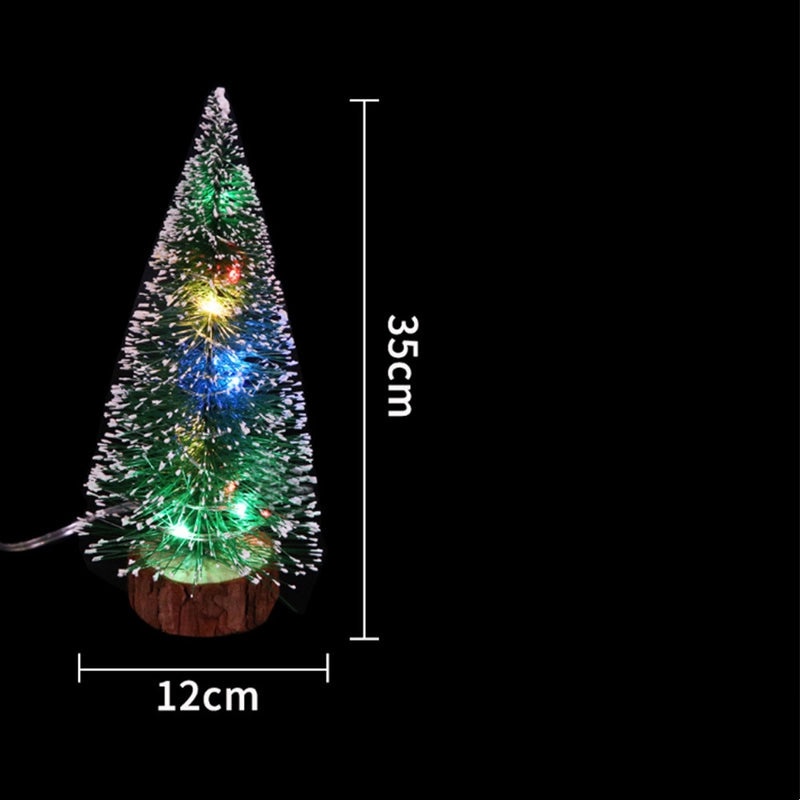 Casual Christmas Tree Plastic Iron Table Decoration for Family Gathering | Holiday Home Decor