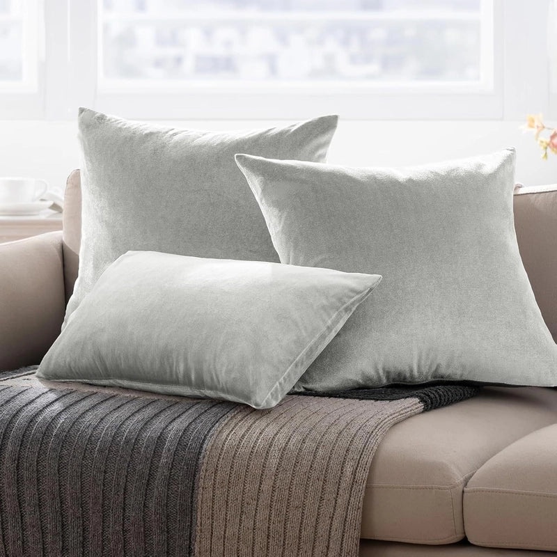 Stylish Solid Color Chemical Fiber Pillow Covers|Home Textiles & Bedding Accessories