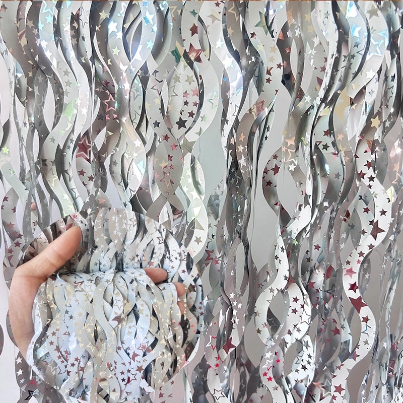 Exaggerated S Shape Star Plastic Wall Decor in Cartoon Style|Home Decor Wall Art