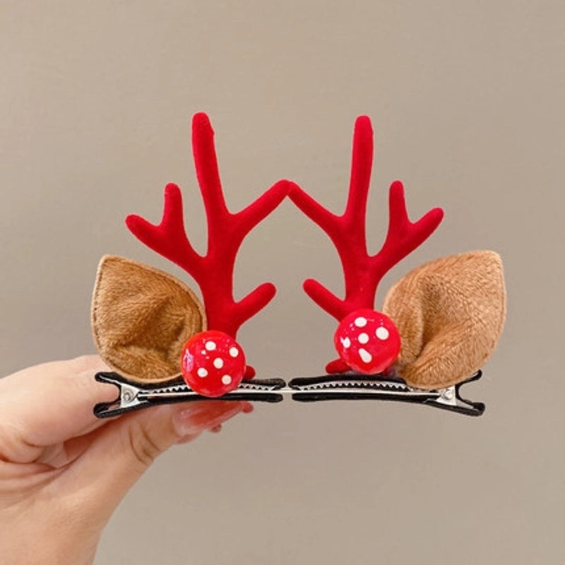 Festive Resin Antler Hairpin for Daily Wear|Hair Accessories