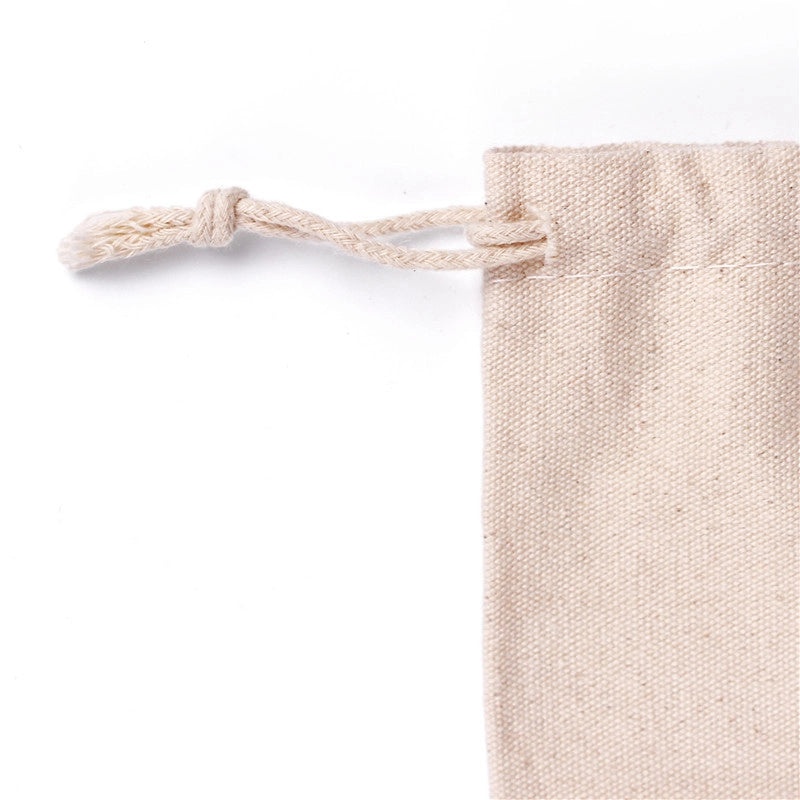 50 Pieces Minimalist Solid Color Canvas Tote Bags for Daily Use|Bags & Accessories