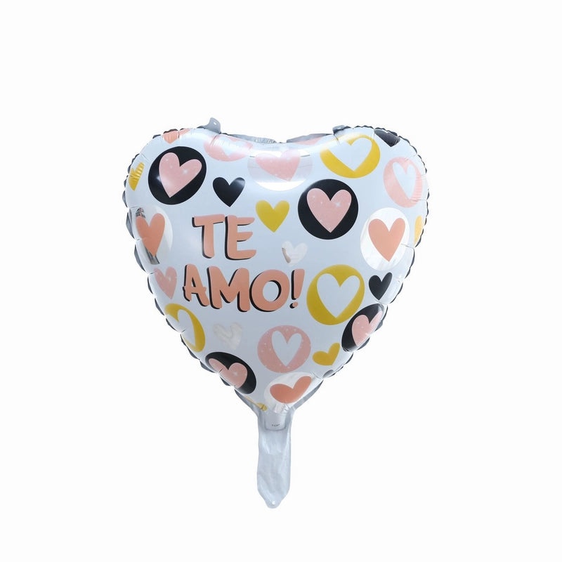 Romantic Heart-Shaped Aluminum Foil Balloons for Valentine’s Day Wedding Party Decorations|Party Supplies Balloons