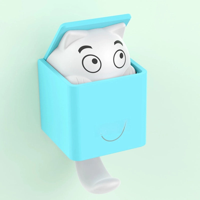 Creative Cat-Shaped Seamless Viscose Hook | Home & Living Accessories