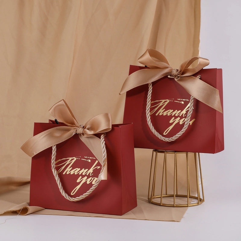 Handmade Letter Paper Gift Bags for Wedding Party Engagement Favors|Wedding Party Supplies