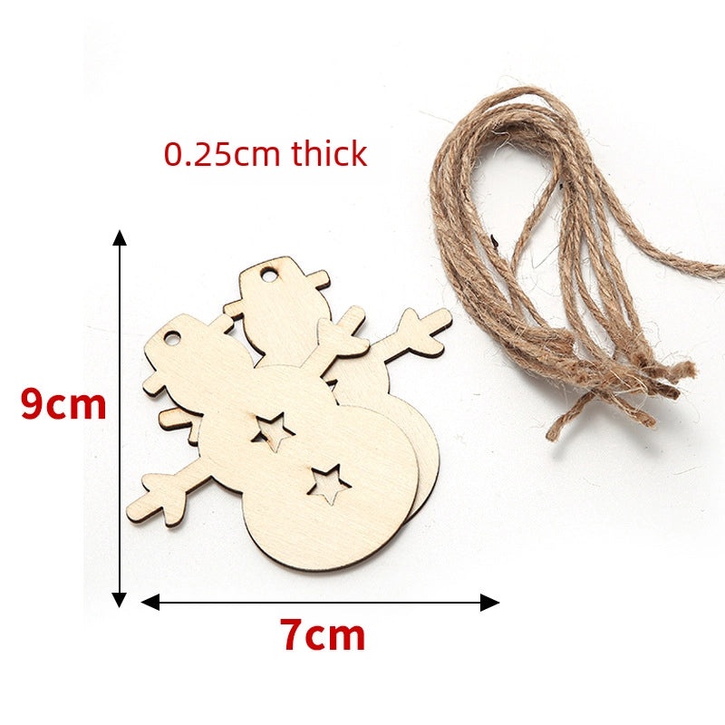 Christmas Wood Boxwood Holiday Decor for Home Party Celebration | Home Decor