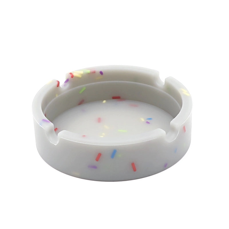 Minimalist Solid Color Silicone Ashtray Decorative Ornament|Home Decor & Accessories