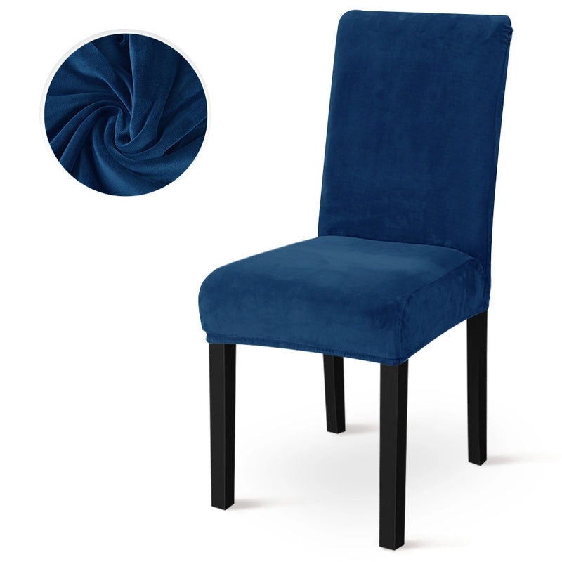 Elegant Solid Color Polyester Chair Cover | Home Decor & Furniture Accessories