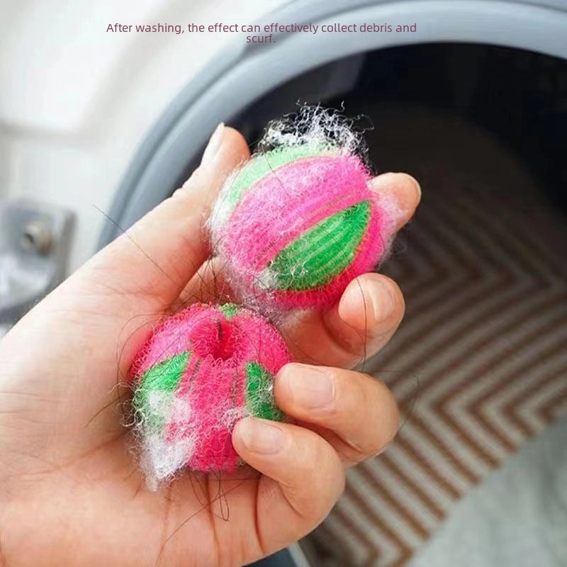 Laundry Nylon Anti-Winding Washing Machine Drum Balls Hair Lint Remover Friction Cleaning Balls|Laundry Accessories