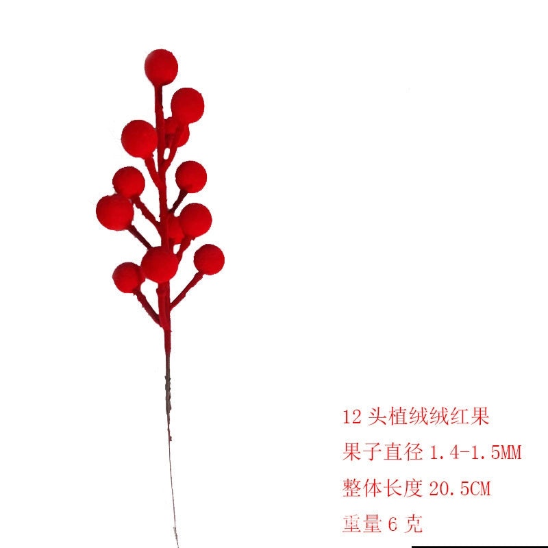 Festive Christmas Fruit Decorations DIY Accessories for New Year Holiday Home Living Room Layout|Holiday Decorations