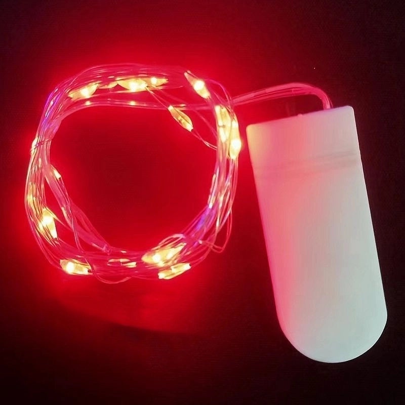 Romantic Valentine's Day Transparent PVC Heart String Lights|Home Decor & Lighting