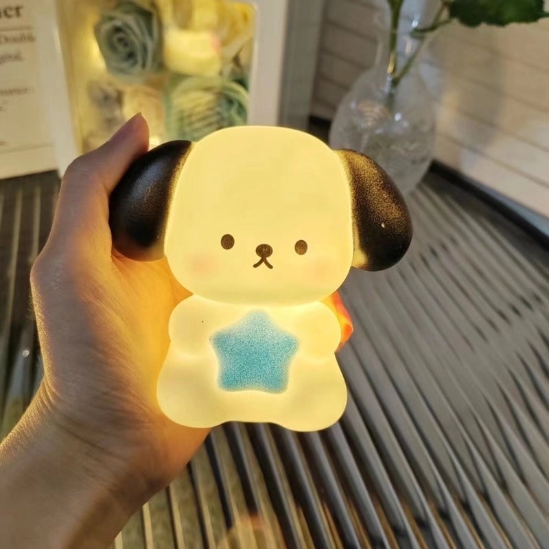 Adorable Bear and Duck Vinyl Night Lights for Indoor Birthday Decor|Home Decor Lighting