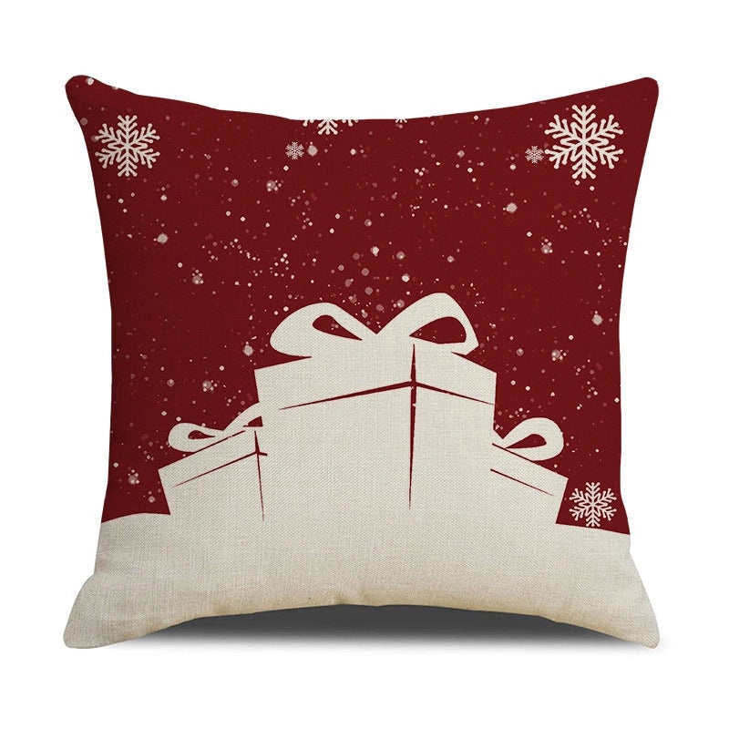 Stylish Elk Print Polyester Pillow Covers | Home Decor Pillows