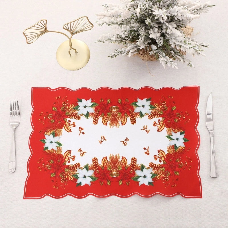 Nordic Christmas Letter Polyester Table Decoration | Home Décor & Seasonal Decorations